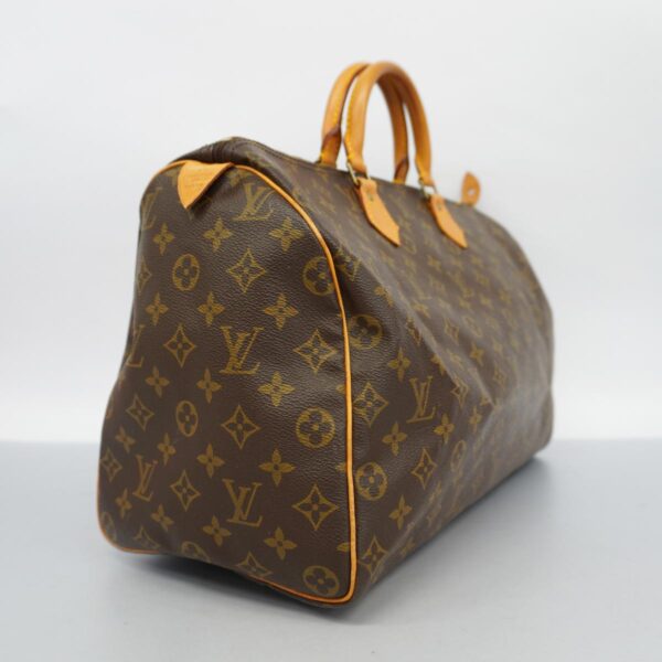 1240001049394 2 Louis Vuitton Monogram Speedy Handbag Brown