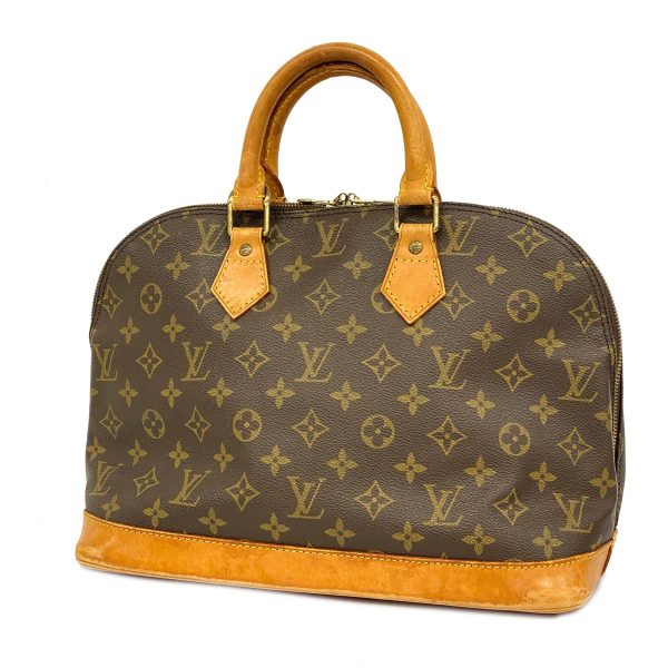 1240001049409 1 Louis Vuitton Alma Monogram Handbag Brown