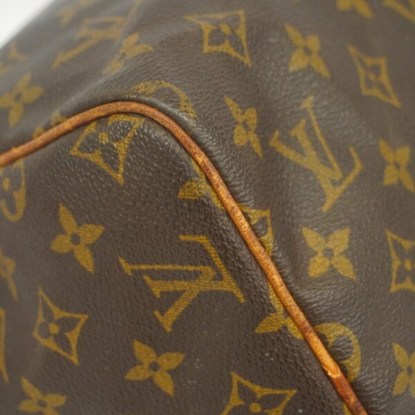 1240001049411 15 Louis Vuitton Monogram Speedy Handbag Brown