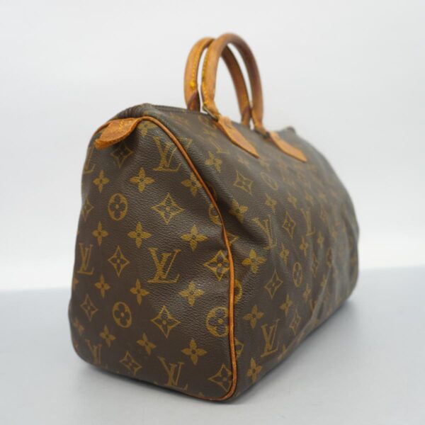 1240001049411 2 Louis Vuitton Monogram Speedy Handbag Brown