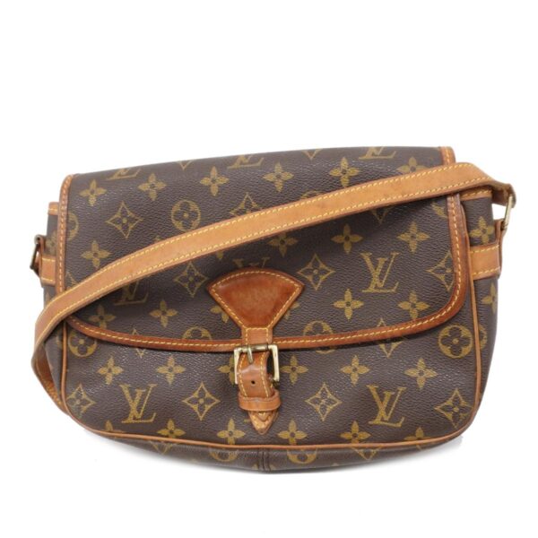 1240001049418 1 Louis Vuitton Monogram Sologne Shoulder Bag Brown