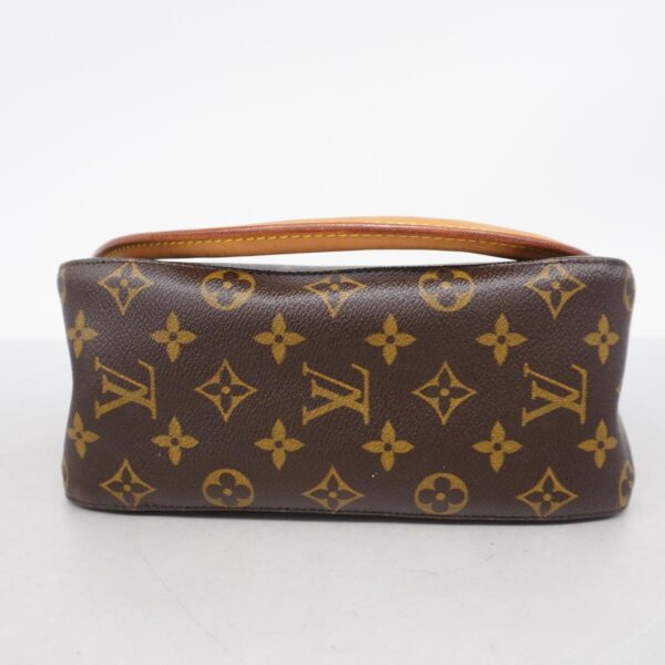 1240001049419 3 1 Louis Vuitton Monogram Looping MM Shoulder Bag Brown