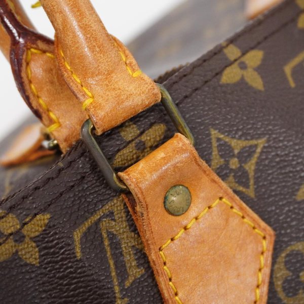 1240001049425 14 Louis Vuitton Speedy 40 Monogram Handbag Brown