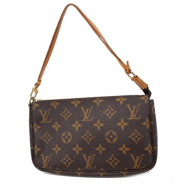 1240001049476 1 Louis Vuitton Pochette Accessory Monogram Pouch Brown