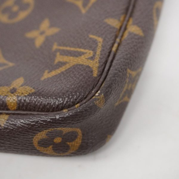 1240001049476 8 Louis Vuitton Pochette Accessory Monogram Pouch Brown