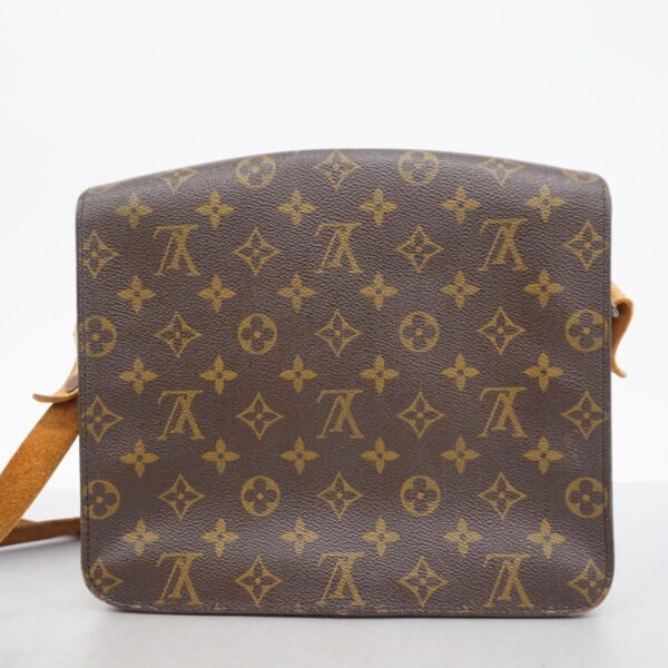 1240001049478 17 Louis Vuitton Monogram Cartesier GM Shoulder Bag Brown