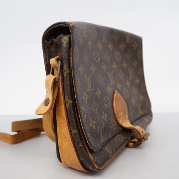 1240001049478 2 Louis Vuitton Monogram Cartesier GM Shoulder Bag Brown