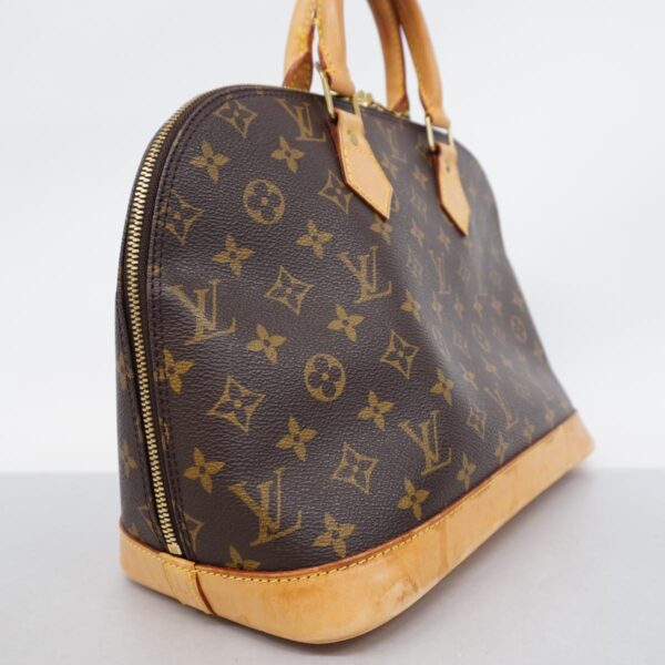 1240001049482 2 Louis Vuitton Monogram Alma Handbag Brown