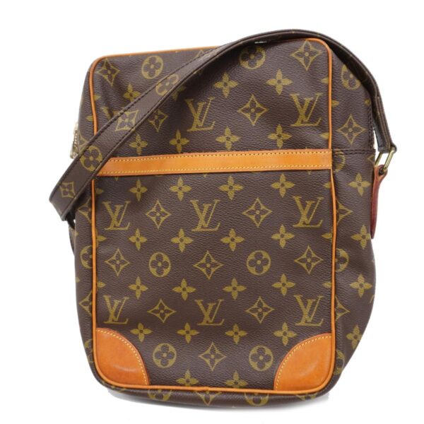 1240001049486 1 Louis Vuitton Monogram Daneuve GM Shoulder Bag Brown