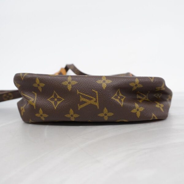 1240001049486 3 Louis Vuitton Monogram Daneuve GM Shoulder Bag Brown