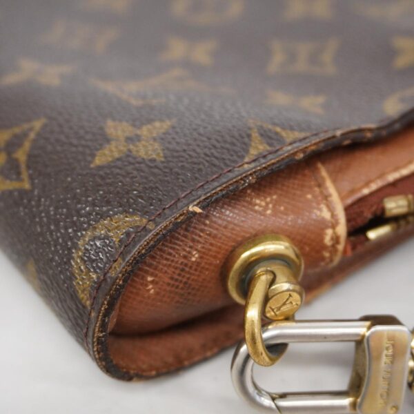 1240001049488 16 Louis Vuitton Monogram Orsay Clutch Bag Brown