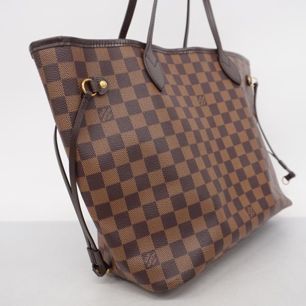 1240001049506 2 Louis Vuitton Neverfull Mm Damier Tote Bag Ebene Threeze