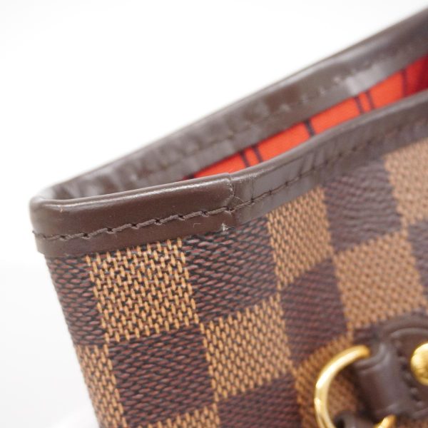 1240001049506 9 Louis Vuitton Neverfull Mm Damier Tote Bag Ebene Threeze