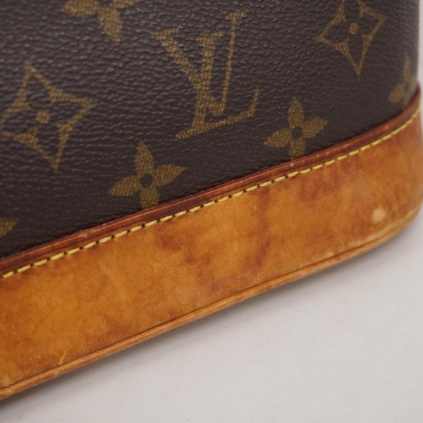 1240001049508 12 Louis Vuitton Alma Monogram Handbag Brown