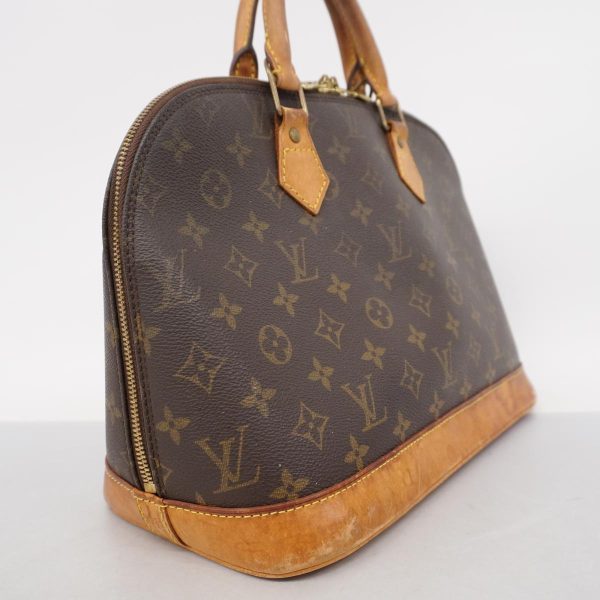 1240001049508 2 Louis Vuitton Alma Monogram Handbag Brown