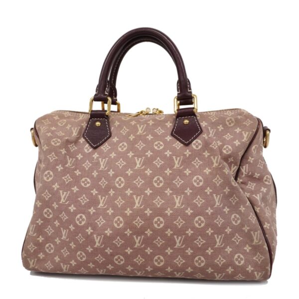 1240001049511 1 Louis Vuitton Monogram Idille Speedy Bandouliere Handbag Sepia