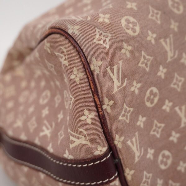 1240001049511 6 Louis Vuitton Monogram Idille Speedy Bandouliere Handbag Sepia