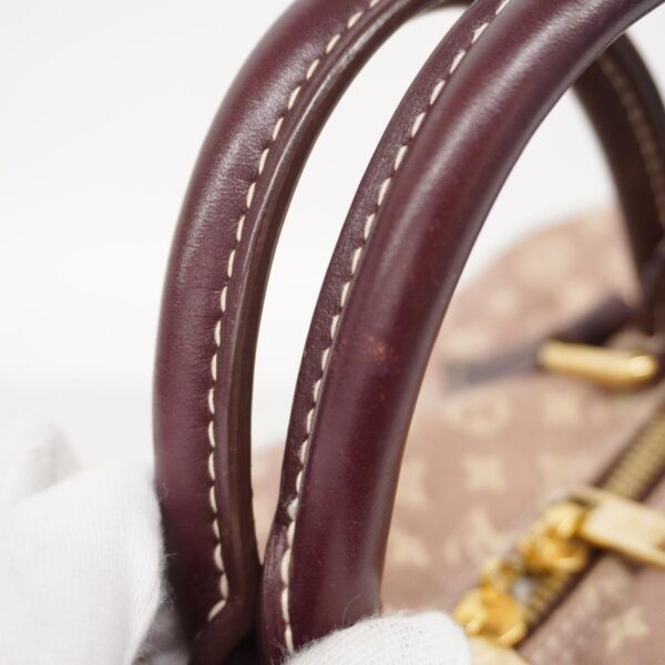 1240001049511 7 Louis Vuitton Monogram Idille Speedy Bandouliere Handbag Sepia