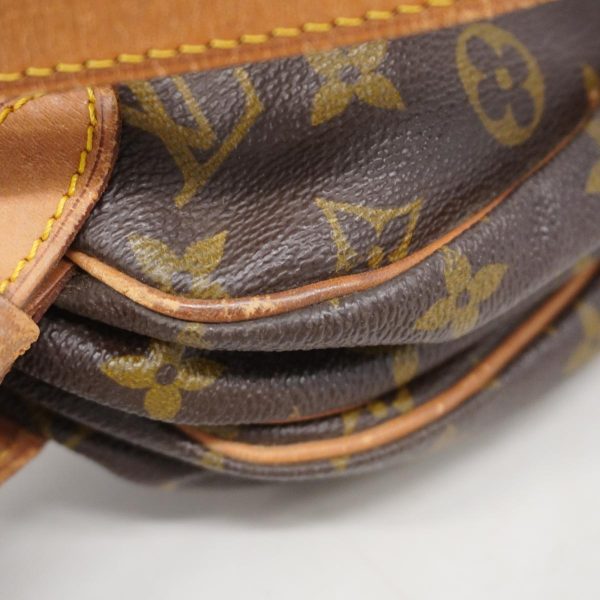 1240001049516 11 Louis Vuitton Saumur 30 Monogram Shoulder Bag Brown