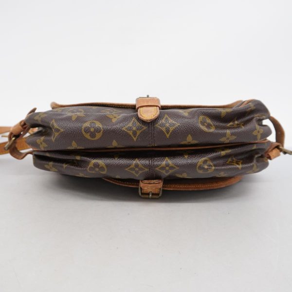 1240001049516 3 Louis Vuitton Saumur 30 Monogram Shoulder Bag Brown