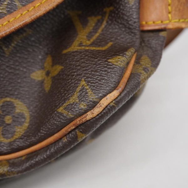 1240001049516 9 Louis Vuitton Saumur 30 Monogram Shoulder Bag Brown