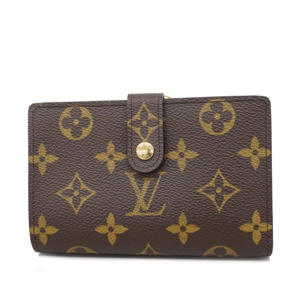 1240001049521 1 Louis Vuitton Portomone Viennese Monogram Wallet Brown