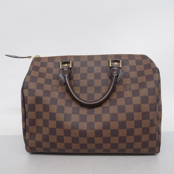 1240001049555 12 Louis Vuitton Speedy 30 Damier Handbag Ebene