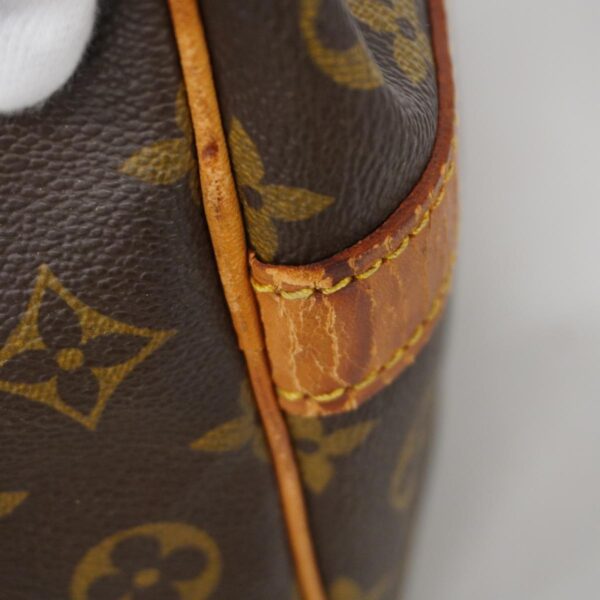 1240001049576 13 Louis Vuitton Monogram Keepall Bandouliere Bag Brown