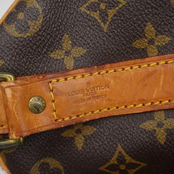 1240001049576 5 Louis Vuitton Monogram Keepall Bandouliere Bag Brown