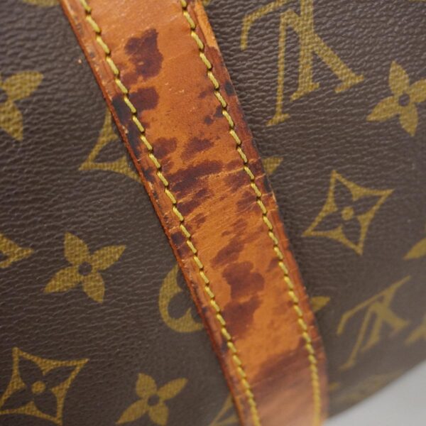 1240001049576 6 Louis Vuitton Monogram Keepall Bandouliere Bag Brown