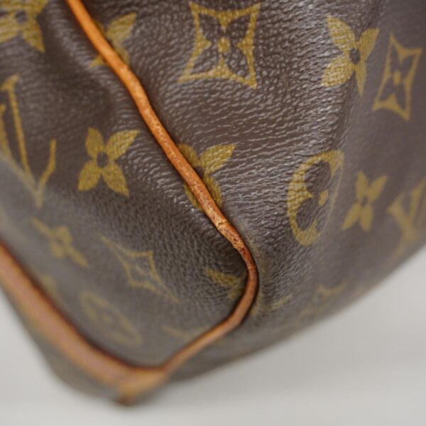 1240001049576 8 Louis Vuitton Monogram Keepall Bandouliere Bag Brown