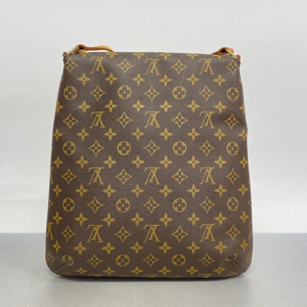 1240001049581 15 Louis Vuitton Monogram Musette Shoulder Bag Brown