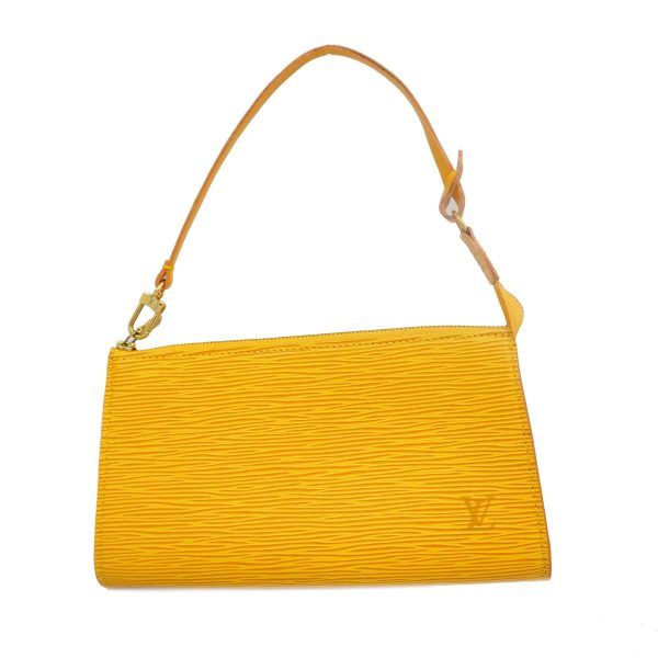 1240001049653 1 Louis Vuitton Pochette Accessory Epi Pouch Jaune