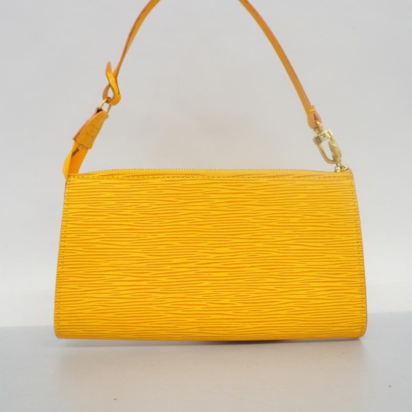 1240001049653 14 Louis Vuitton Pochette Accessory Epi Pouch Jaune