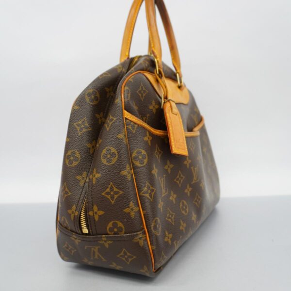 1240001049658 2 Louis Vuitton Monogram Deauville Handbag Brown