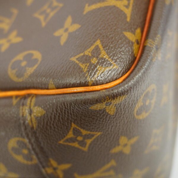 1240001049658 6 Louis Vuitton Monogram Deauville Handbag Brown