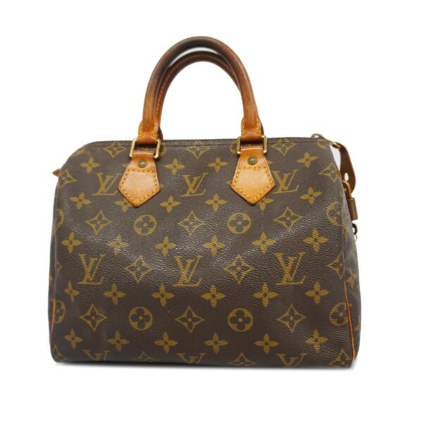 1240001049659 1 Louis Vuitton Monogram Speedy 25 Handbag Brown