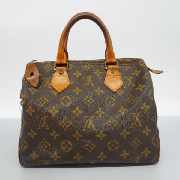 1240001049659 19 Louis Vuitton Monogram Speedy 25 Handbag Brown