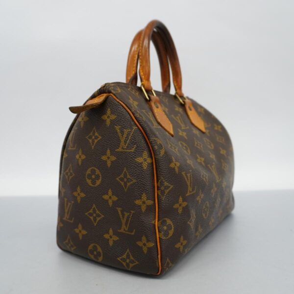 1240001049659 2 Louis Vuitton Monogram Speedy 25 Handbag Brown