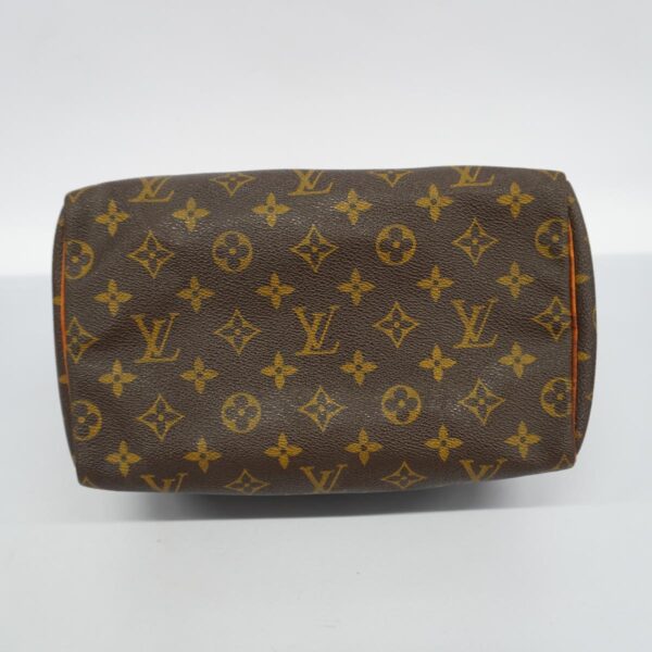 1240001049659 3 Louis Vuitton Monogram Speedy 25 Handbag Brown