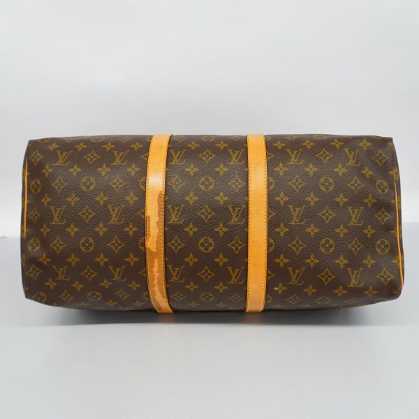 1240001049661 3 Louis Vuitton Keepall 50 Monogram Bag Brown