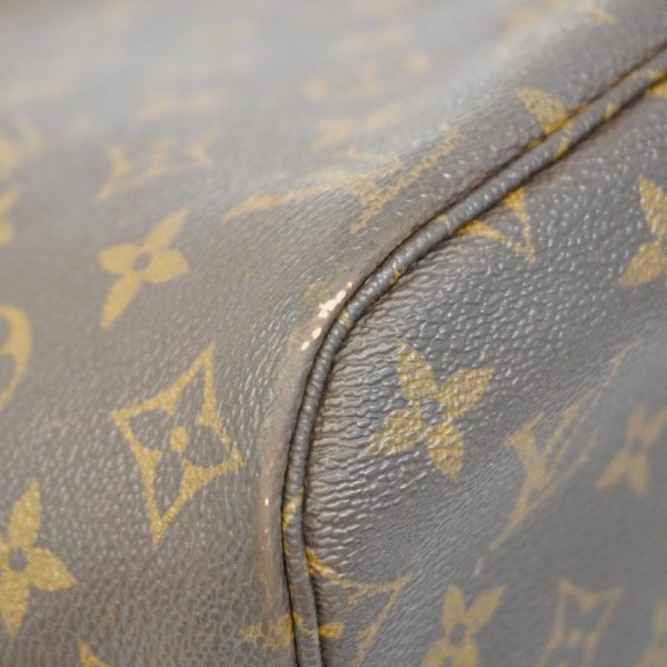 1240001049664 9 Louis Vuitton Neverfull Mm Monogram Tote Bag Brown