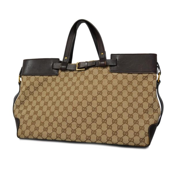 1240001049672 1 Gucci Gg Tote Bag Brown