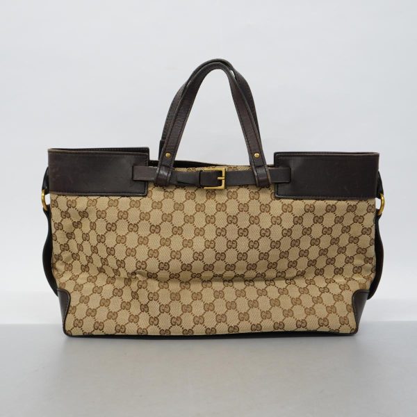 1240001049672 10 Gucci Gg Tote Bag Brown