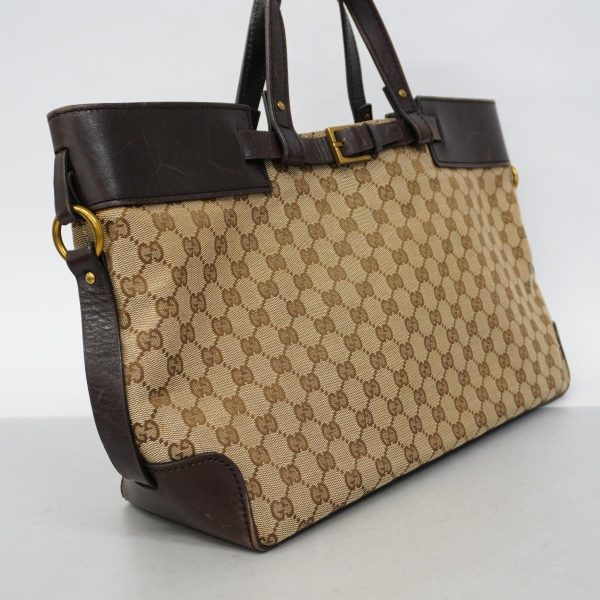 1240001049672 2 Gucci Gg Tote Bag Brown