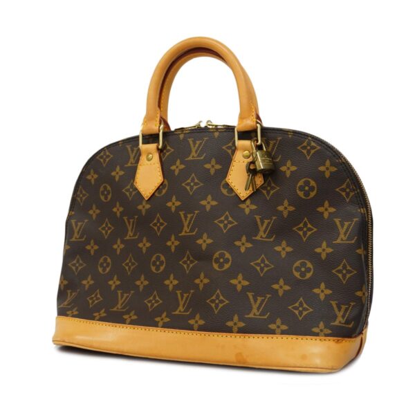 1240001049676 1 Louis Vuitton Monogram Alma Handbag Brown