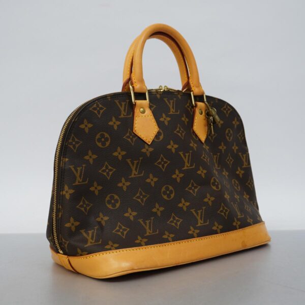 1240001049676 2 Louis Vuitton Monogram Alma Handbag Brown