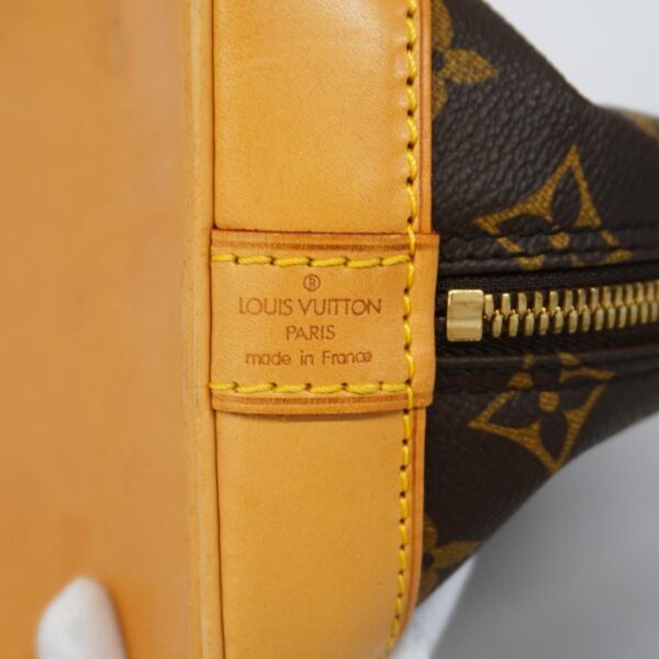 1240001049676 5 Louis Vuitton Monogram Alma Handbag Brown