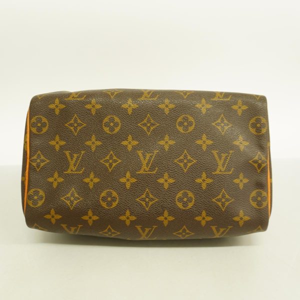 1240001049688 3 Louis Vuitton Speedy 25 Monogram Handbag Brown