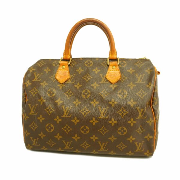 1240001049689 1 Louis Vuitton Monogram Speedy 30 Handbag Brown